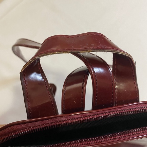 Mini Maroon Backpack - Picture 2 of 3